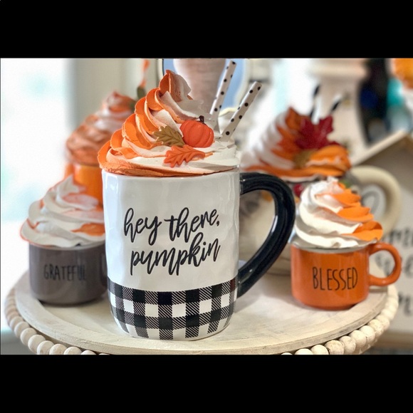 Handmade Mug Topper with Mug. - Picture 3 of 5